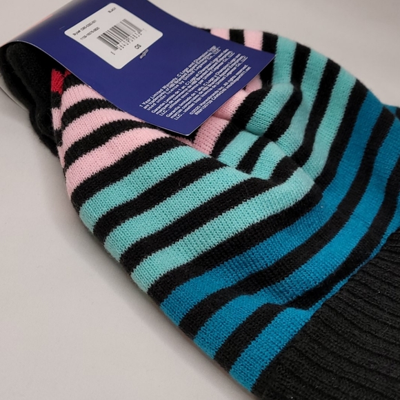 💰NWT! CHAMPION ▪︎ STRIPED HAT AND GLOVE SET ▪︎ ONE SIZE - Picture 3 of 8